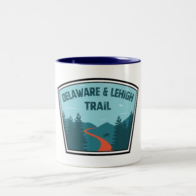 Tasse 2 Couleurs D&L Trail Pennsylvanie (Centre)