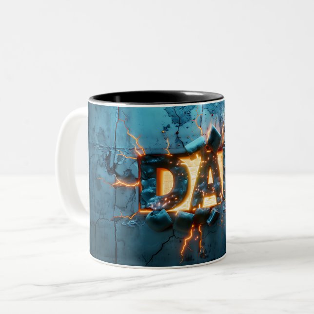 Tasse 2 Couleurs Dad (Devant gauche)