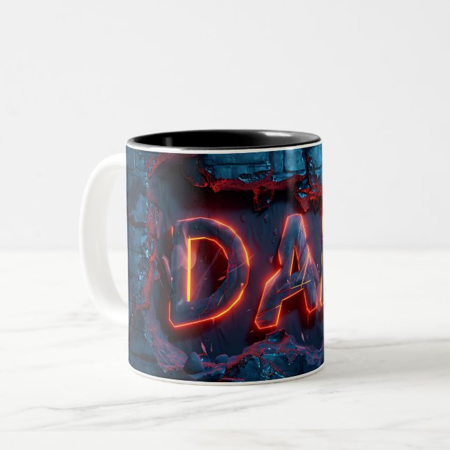 Tasse 2 Couleurs Dad (Devant gauche)