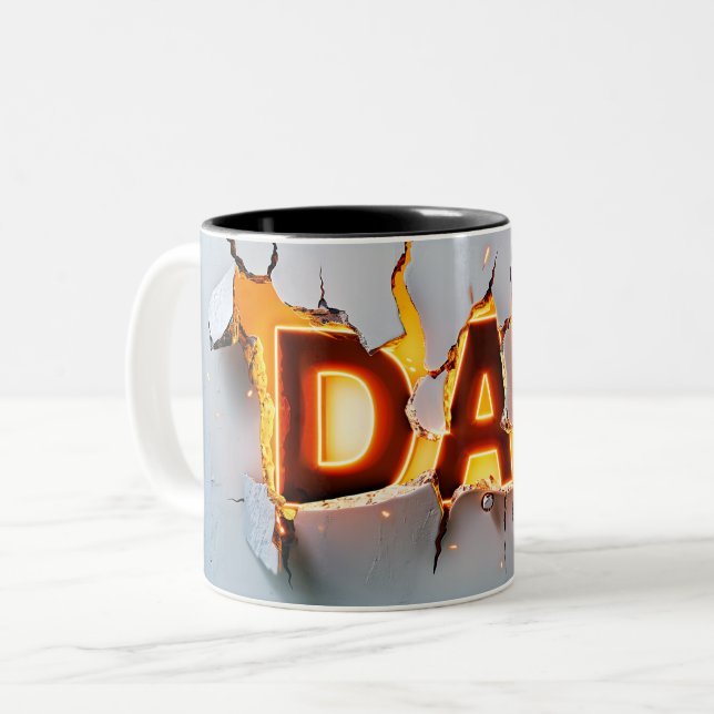 Tasse 2 Couleurs Dad (Devant gauche)