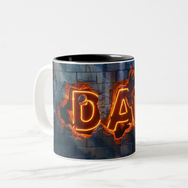 Tasse 2 Couleurs Dad (Devant gauche)