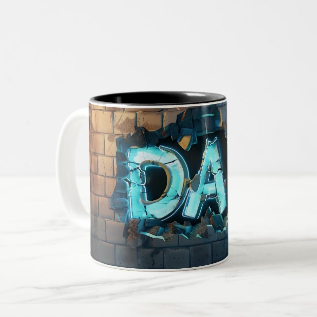 Tasse 2 Couleurs Dad (Devant gauche)