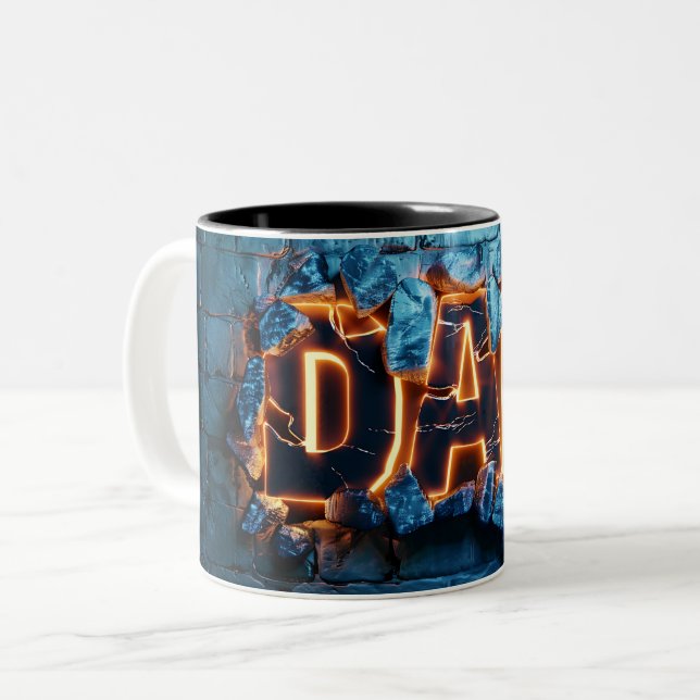 Tasse 2 Couleurs Dad (Devant gauche)