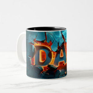 Tasse 2 Couleurs Dad