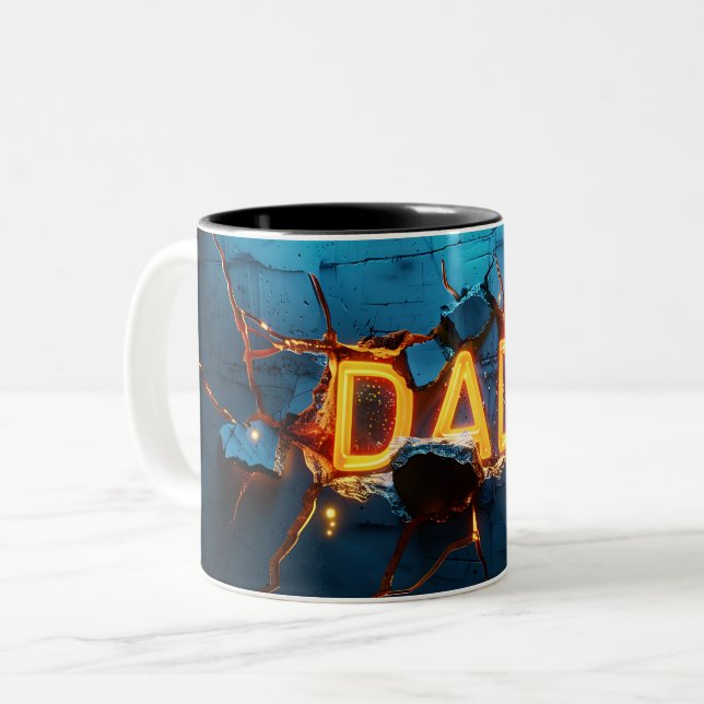Tasse 2 Couleurs Dad (Devant gauche)