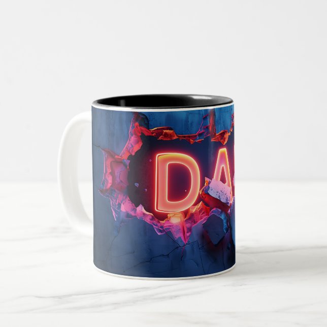 Tasse 2 Couleurs Dad (Devant gauche)