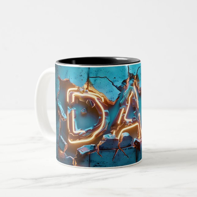 Tasse 2 Couleurs Dad (Devant gauche)
