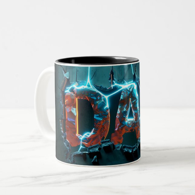 Tasse 2 Couleurs Dad (Devant gauche)