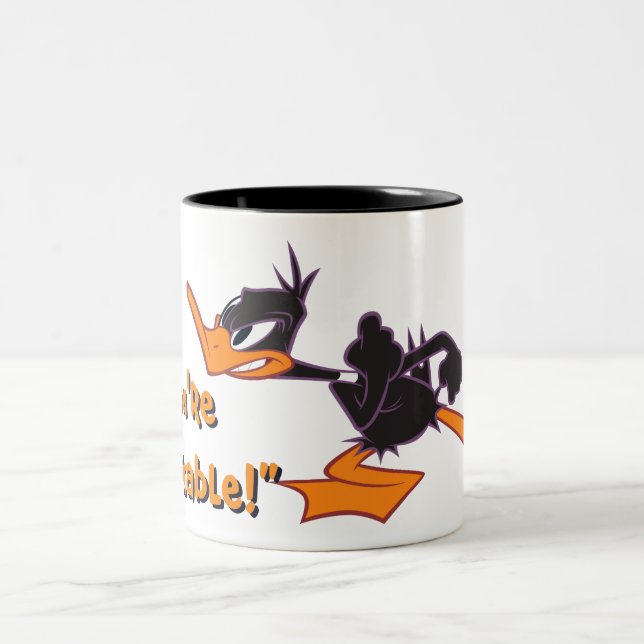 Tasse 2 Couleurs DAFFY DUCK™ Prêt à combattre (Centre)
