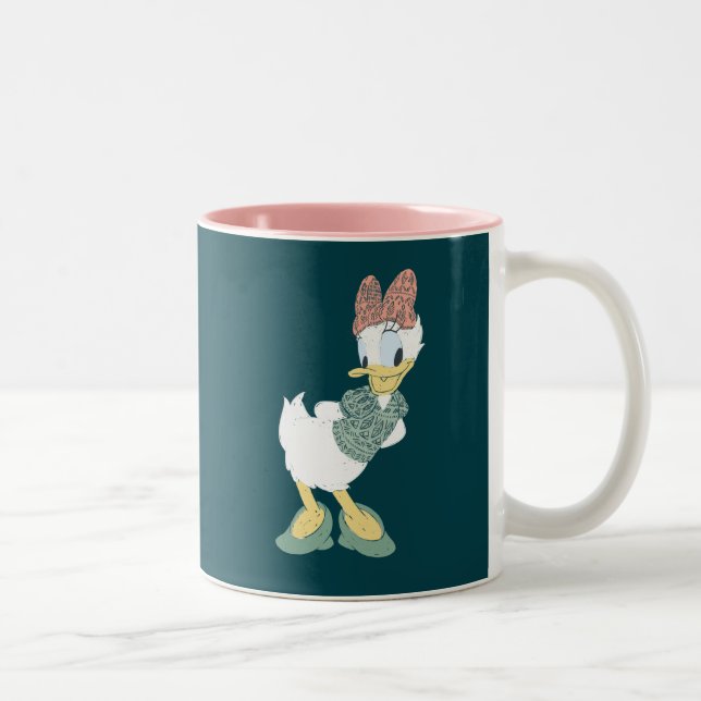 Tasse 2 Couleurs Daisy Duck | Vous Me Faites errer (Droit)