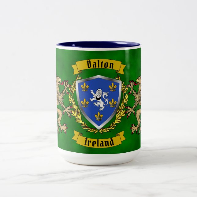 Tasse 2 Couleurs Dalton Irish Shield & Griffins (Centre)