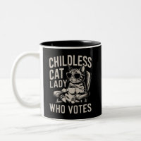Dame de chat sans enfants 2024 Élection Vote Kamal