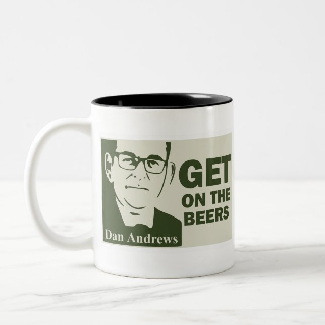 Tasse 2 Couleurs dan andrews (Gauche)