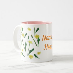 Tasse 2 Couleurs Dandelions Spring art