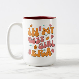 Tasse 2 Couleurs Dans Mon Cosy Girl Era Retro Style Super