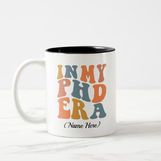 Tasse 2 Couleurs Dans mon ère de doctorat (Gauche)