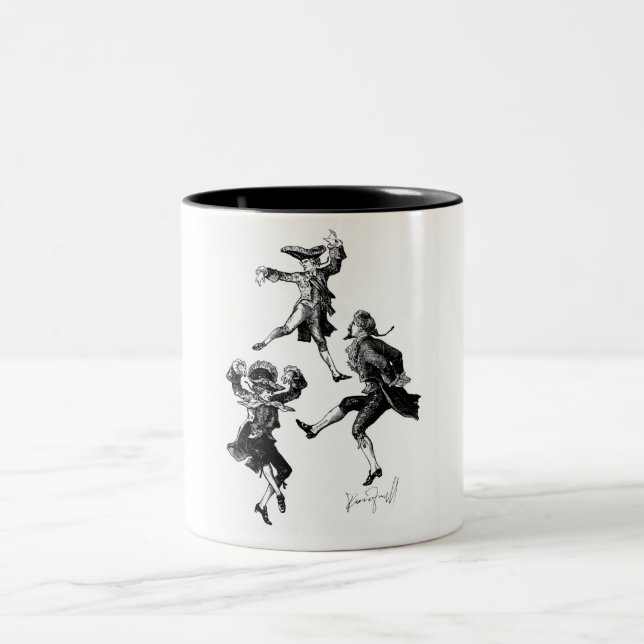 Tasse 2 Couleurs Danse de Diablo (Centre)