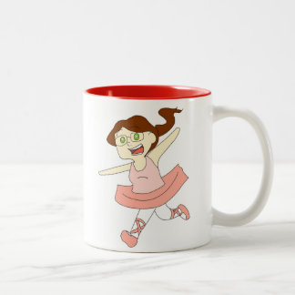 Tasse 2 Couleurs Danse haut