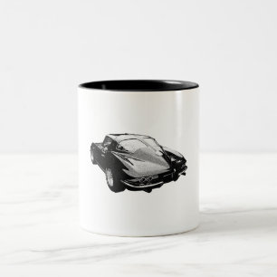 Tasse 2 Couleurs De 'fente-fenêtre 63 Corvette