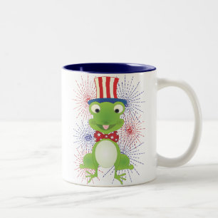 Tasse 2 Couleurs De houblon la grenouille !