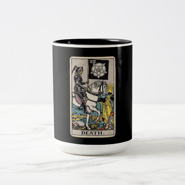 Tasse 2 Couleurs Death Tarot (Centre)