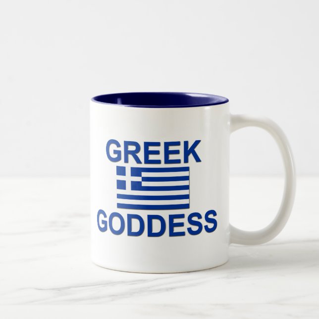 Tasse 2 Couleurs Déesse grecque (Droit)