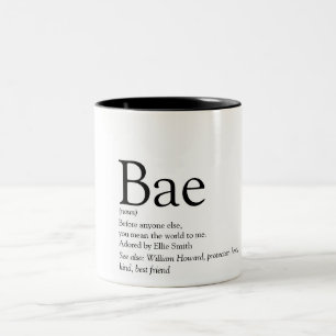 Tasse 2 Couleurs Définition de Bae Mari Femme Petit Ami Petite Amie