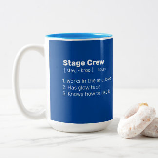 Tasse 2 Couleurs Définition de l'équipage de scène