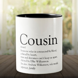 Tasse 2 Couleurs Définition du meilleur cousin au monde