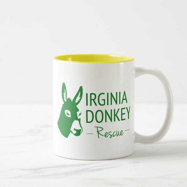 Tasse 2 Couleurs Délivrance d'âne de la Virginie (Droit)
