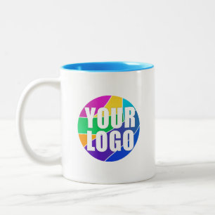 Tasse 2 Couleurs Délivrance de logo promotionnel pour les entrepris