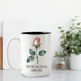 Tasse 2 Couleurs Demoiselle d'honneur   Message personnalisé Fête d