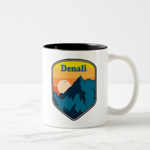 Tasse 2 Couleurs Denali Alaska Sunrise