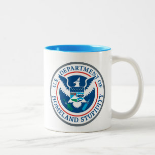 Tasse 2 Couleurs Département de stupidité de patrie