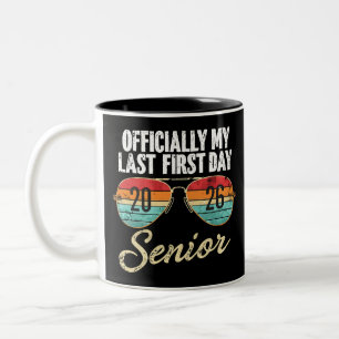 Tasse 2 Couleurs Dernier Premier Jour Senior 2026