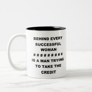TASSE 2 COULEURS DERRIÈRE CHAQUE FEMME RÉUSSIE