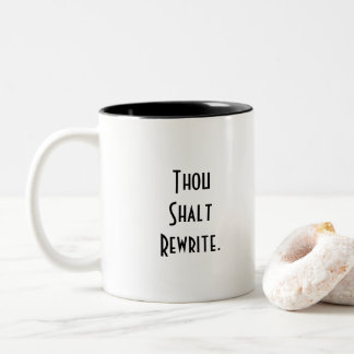 Tasse 2 Couleurs Des connards pour les écrivains. Des écrivains en 