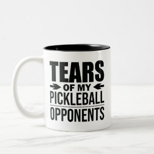 Tasse 2 Couleurs Des larmes de mes adversaires de basket-ball, cade
