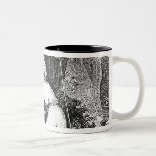 Tasse 2 Couleurs Des mises à mort d'écarlate un mâle