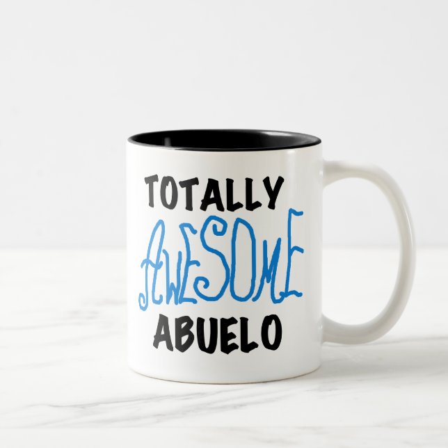 Tasse 2 Couleurs Des tee-shirts et des cadeaux Abuelo absolument gé (Droit)