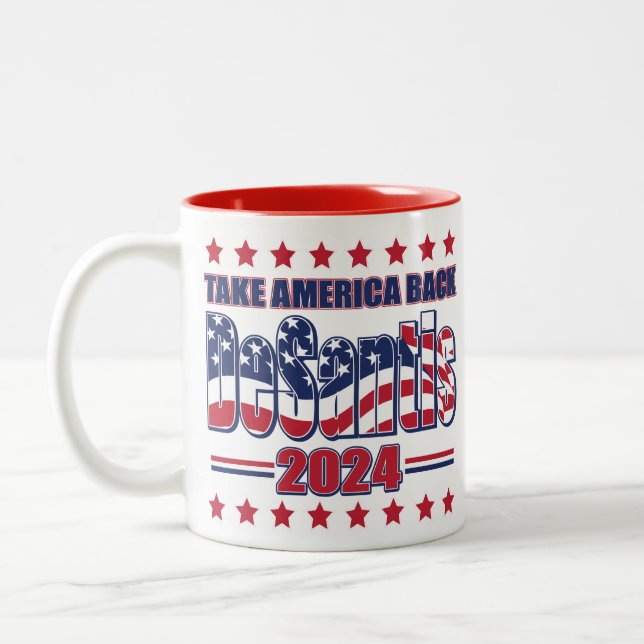 Tasse 2 Couleurs DeSantis-2024-Take-America-Back- (Gauche)
