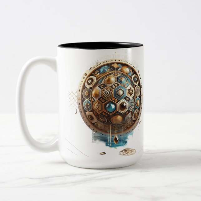 Tasse 2 Couleurs design spécial (Gauche)