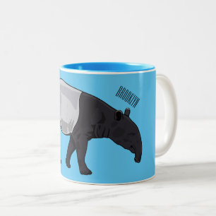 Tasse 2 Couleurs Dessin sur Tapir