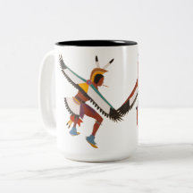 Deux danseurs d'aigle