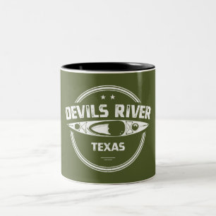 Tasse 2 Couleurs Devils River Texas Kayak