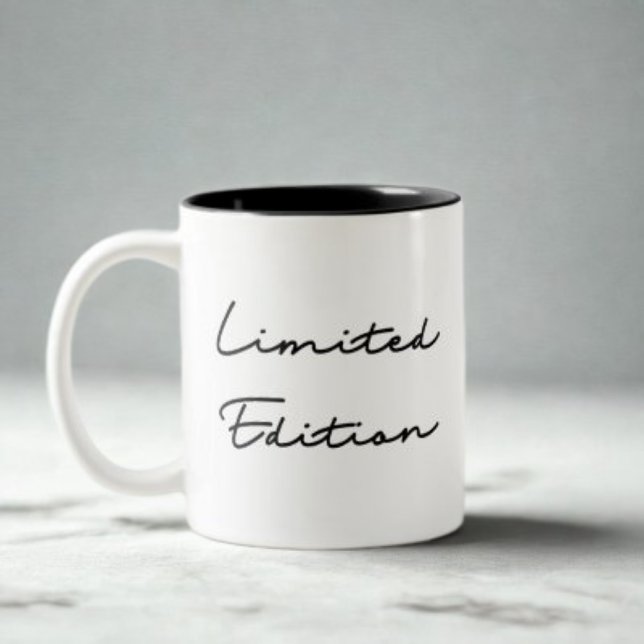 Tasse 2 Couleurs Devis d'édition limitée (Créateur téléchargé)