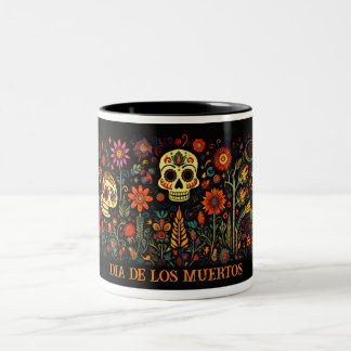 Tasse 2 Couleurs Dia de los Muertos