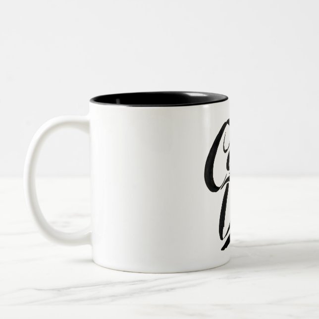Tasse 2 Couleurs diem carpe (Gauche)
