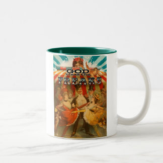 Tasse 2 Couleurs Dieu bénissent les phénomènes 2