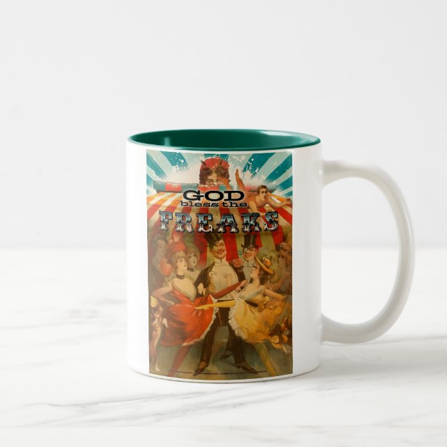 Tasse 2 Couleurs Dieu bénissent les phénomènes 2 (Droit)